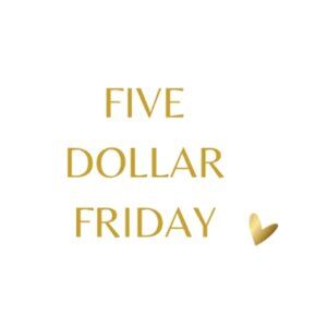 Like Listing to know when i go live on Fridays for my $5 sales!